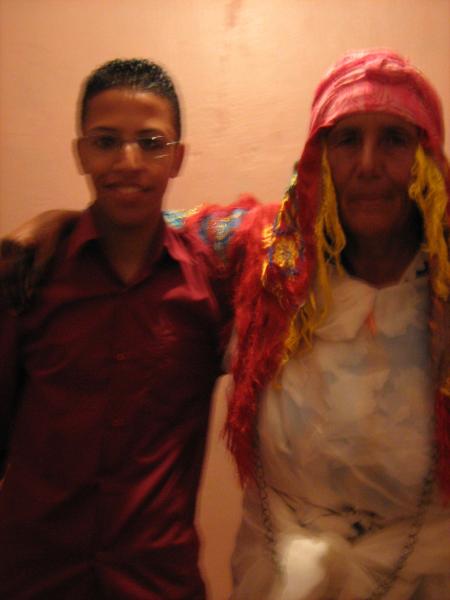 moi avec ma grand mere